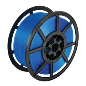 12mm 300kg Blue Hand Polypropylene Strapping on Plastic Reel