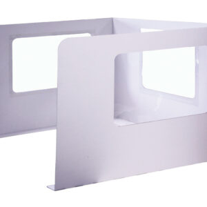 Free Standing Cardboard Desk Booth