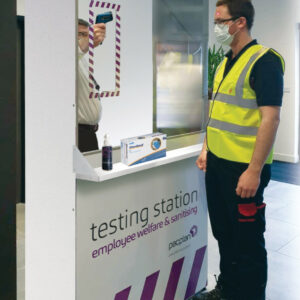 Employee Testing Station