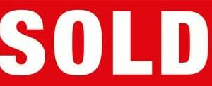 Parcel Labels "SOLD" 89 x 32mm (1000)